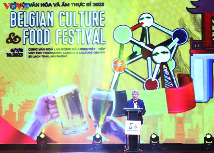 Belgian Culture & Food Festival 2023 opens in Hai Phong - ảnh 1