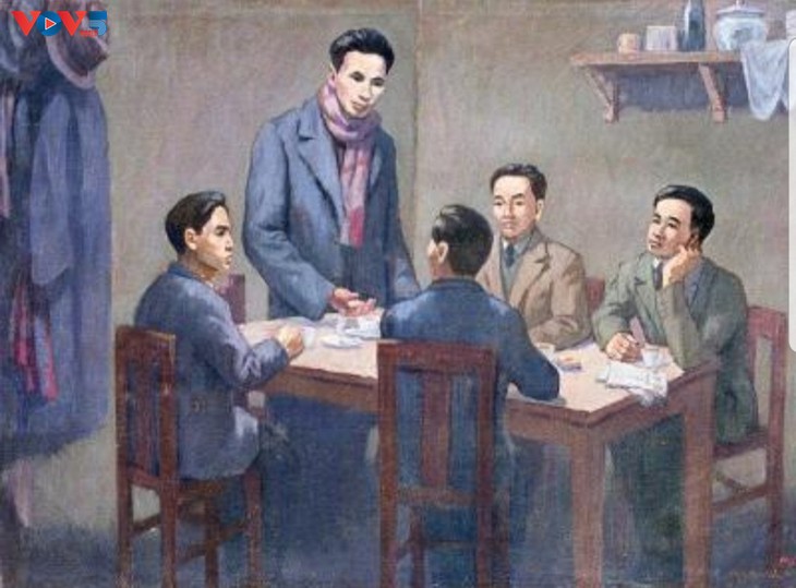 Exhiben objetos que reflejan los doce Congresos Nacionales del Partido Comunista de Vietnam - ảnh 2