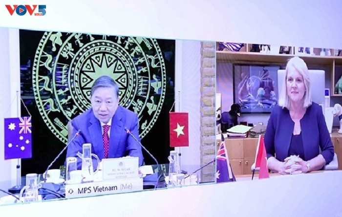 Förderung der Zusammenarbeit zwischen Polizeiministerium Vietnams und Innenministerium Australiens - ảnh 1