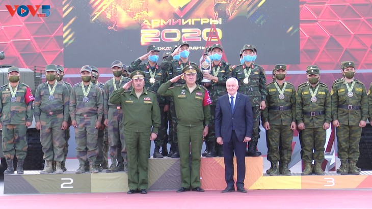Vietnamesische Delegation erzielt ausgezeichnete Leistung bei Army Games 2020 - ảnh 1