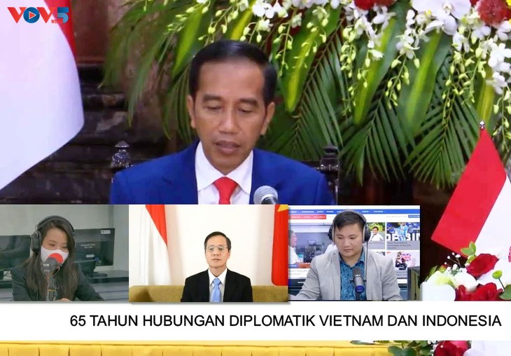 Đối thoại phát thanh Kỉ niệm 65 năm quan hệ ngoại giao Việt Nam - Indonesia - ảnh 1