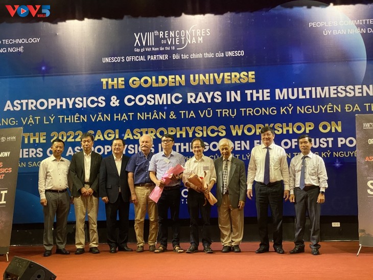 Khai mạc chương trình Gặp gỡ Việt Nam lần thứ 18 và ra mắt nhóm nghiên cứu vật lý thiên văn  - ảnh 1
