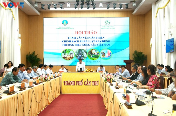 Hoàn thiện chính sách xây dựng thương hiệu nông sản Việt Nam - ảnh 1