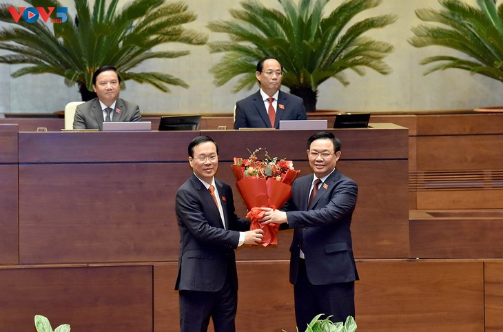 Товарищ Во Ван Тхыонг избран Национальным собранием президентом СРВ - ảnh 3