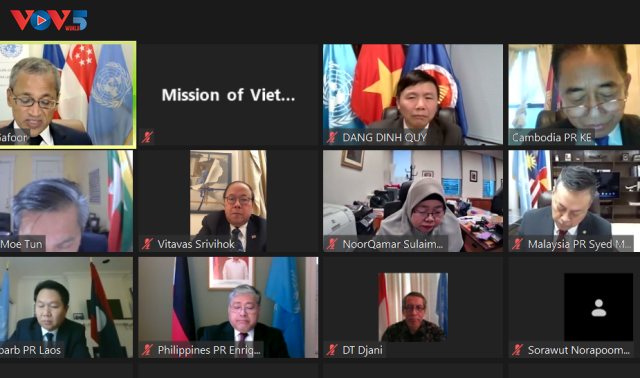 Việt Nam chủ trì họp tổng kết Ủy ban ASEAN tại New York - ảnh 1
