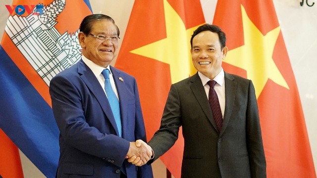 Hội nghị Hợp tác và phát triển các tỉnh biên giới Việt Nam - Campuchia lần thứ 12  - ảnh 1