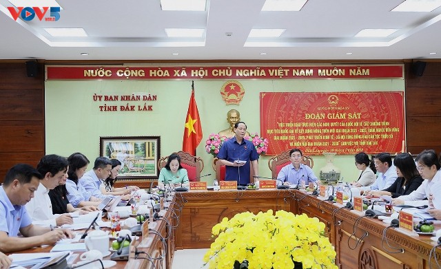 Phó Chủ tịch Quốc hội, Thượng tướng Trần Quang Phương làm việc tại Đắk Lắk - ảnh 1
