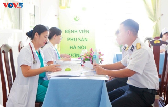 Bệnh viện phụ sản Hà Nội cùng chung tay hướng về biển đảo quê hương - ảnh 1