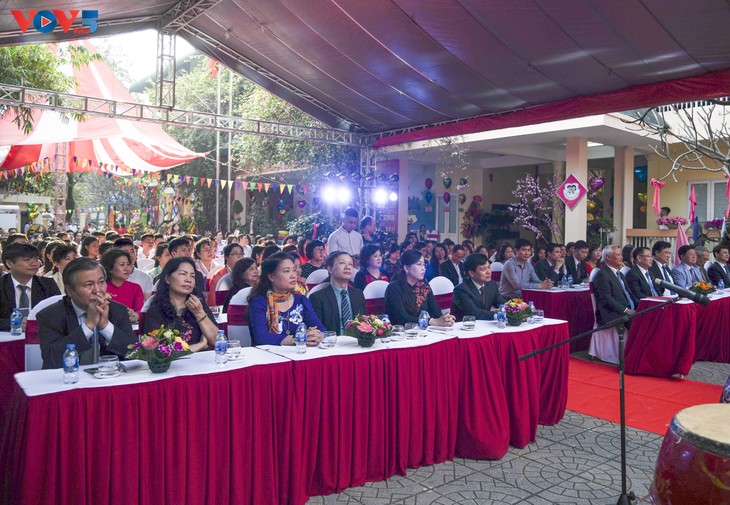 Mẫu giáo Việt Triều hữu nghị kỷ niệm 40 năm thành lập, đón nhận Huân chương Độc lập Hạng Ba - ảnh 6