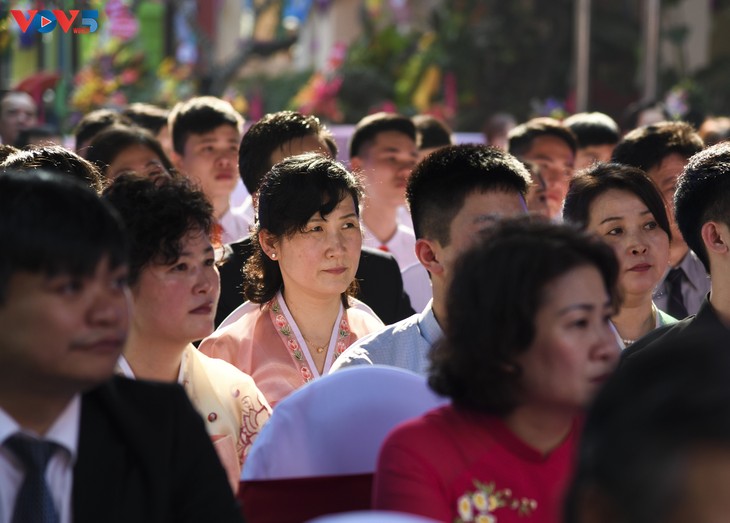 Mẫu giáo Việt Triều hữu nghị kỷ niệm 40 năm thành lập, đón nhận Huân chương Độc lập Hạng Ba - ảnh 4