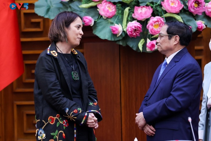 Pham Minh Chinh reçoit l’ambassadrice néo-zélandaise au Vietnam - ảnh 1