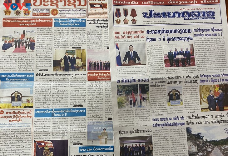 61 năm quan hệ Việt Nam - Lào: Báo chí Lào ca ngợi tình đoàn kết đặc biệt và hợp tác toàn diện - ảnh 1
