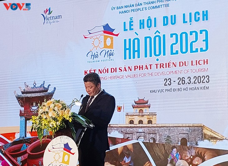  Khai mạc lễ hội Du lịch Hà Nội năm 2023: “Kết nối di sản phát triển du lịch” - ảnh 1