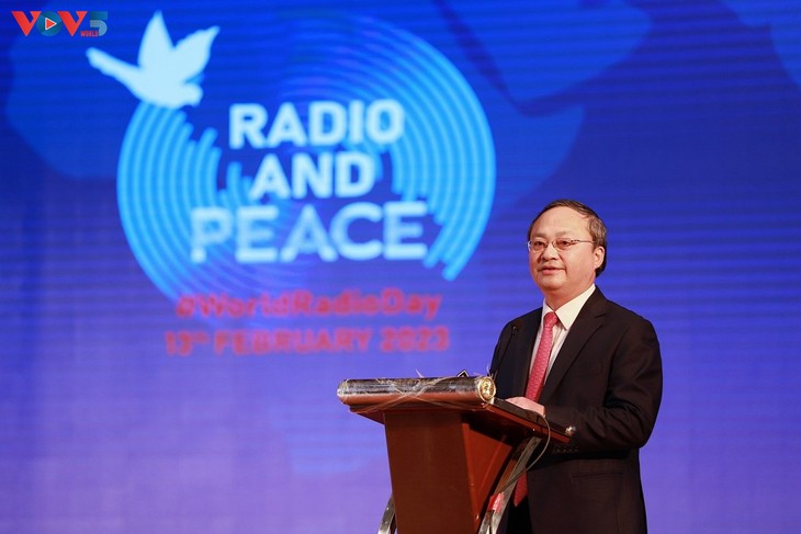 Радио «Голос Вьетнама» отметил Всемирный день радио 13 февраля на тему «Радио и мир» - ảnh 1