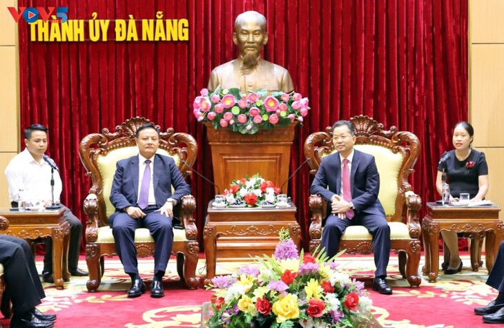 Thúc đẩy hợp tác giữa thành phố Đà Nẵng với 5 tỉnh Nam Trung Lào - ảnh 1
