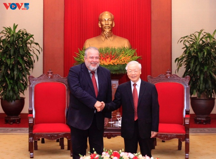 KPV-Generalsekretär Nguyen Phu Trong: Vietnam begleitet Kuba beim Aufbau des Landes - ảnh 1