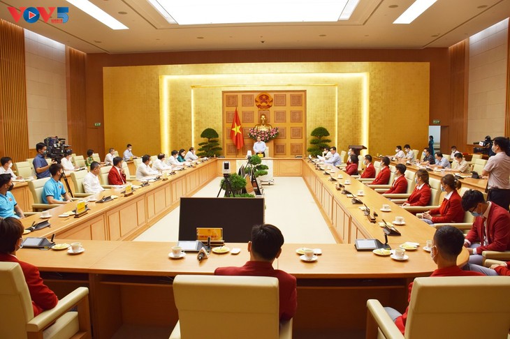 Thủ tướng Phạm Minh Chính: Tinh thần thi đấu của thể thao Việt Nam ngày càng kiên cường - ảnh 1