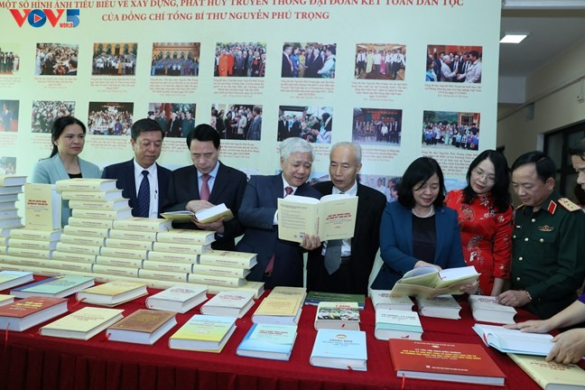 Ra mắt sách của Tổng Bí thư Nguyễn Phú Trọng về đại đoàn kết toàn dân tộc - ảnh 2