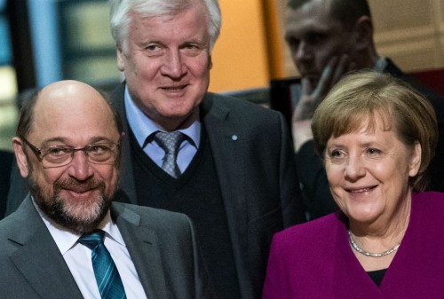 Final Round Of Talks On German’s New Coalition Government