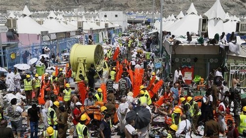 メッカ圧死 死者1358人に