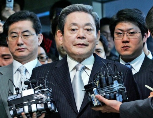 李健熙サムスン会長死去