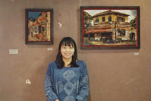 ハノイへの愛を漆絵に託す日本の女性画家濱田恵理子
