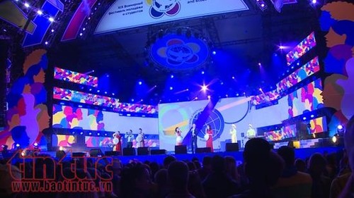 Festival Thanh niên và Sinh viên Thế giới lần thứ 19: Đoàn Việt Nam biểu  diễn mở màn đêm văn nghệ