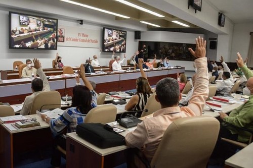 Celebran el IV Pleno del Comité Central del Partido Comunista de Cuba, VIII  mandato