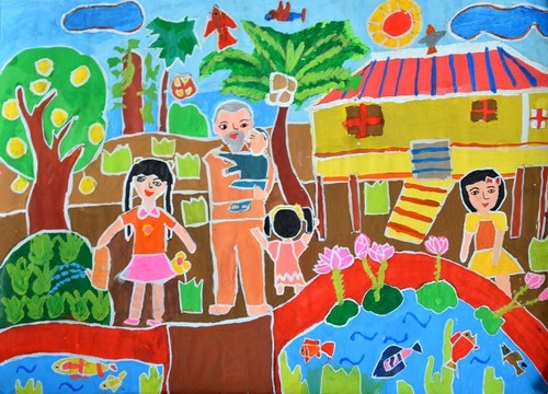 Cuộc Thi Vẽ “Bác Hồ Của Chúng Em”: Đẹp Mãi Trong Tâm Hồn Trẻ Thơ