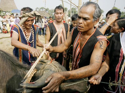 Los ritos tradicionales de la etnia Brau - ảnh 1