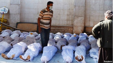 Siria rechaza uso de armas químicas en ataque cerca de Damasco - ảnh 1