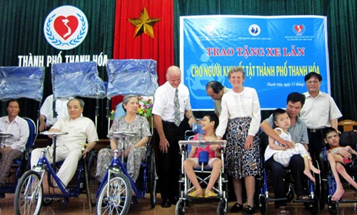 Esfuerzos comunes para integrar a los discapacitados a la sociedad vietnamita - ảnh 1
