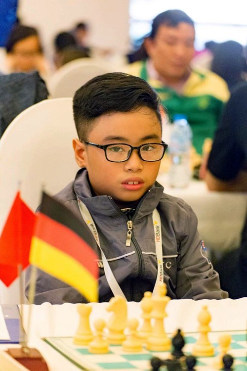 Vietnam gana una medalla de oro en el Campeonato mundial juvenil de ajedrez 2017 - ảnh 1