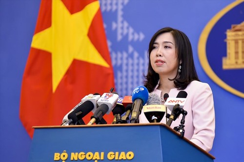 Comienza la conferencia de prensa ordinaria de la Cancillería de Vietnam  - ảnh 1