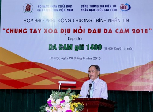 Vietnam aumenta la ayuda humanitaria a víctimas de la dioxina - ảnh 1