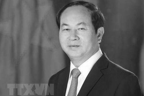 Dirigentes mundiales envían mensajes de condolencia por el deceso del presidente de Vietnam - ảnh 1