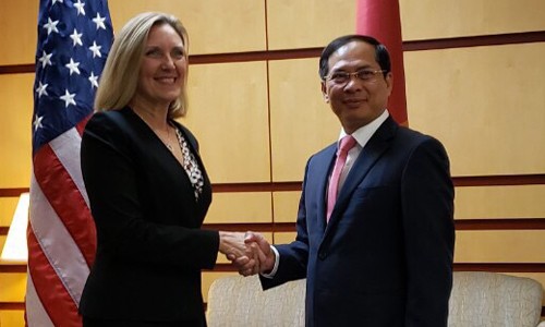 Vietnam y Estados Unidos fortalecen cooperación en política, seguridad y defensa - ảnh 1