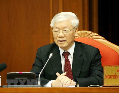 Concluye el décimo pleno del Comité Central del Partido Comunista de Vietnam  - ảnh 1