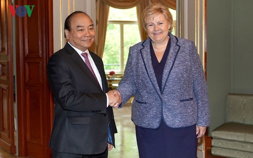Concluye visita del primer ministro de Vietnam a Noruega - ảnh 1