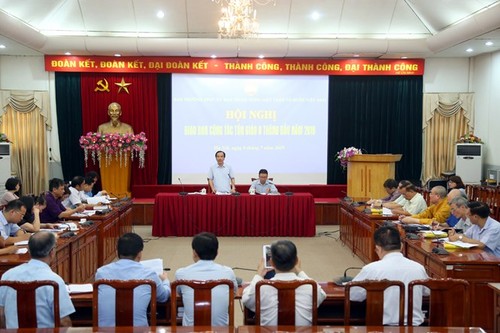 Avanzan actividades religiosas de Vietnam en primera mitad de 2019 - ảnh 1