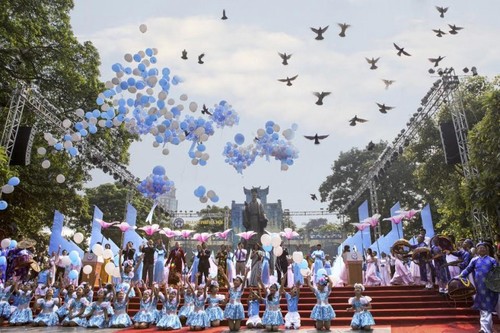 Hanói conmemora 20 años del título “Ciudad por la Paz” - ảnh 1