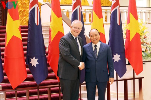 Primer ministro de Vietnam se reúne con su homólogo australiano  - ảnh 1