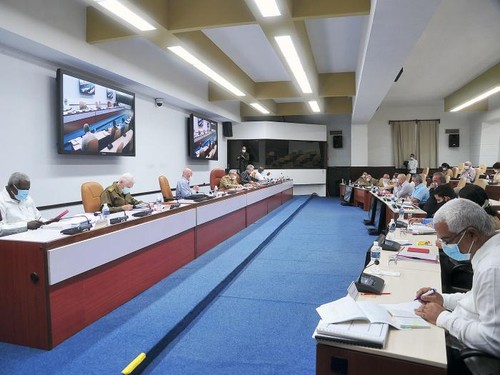 Buró Político del Comité Central del Partido Comunista de Cuba aborda temas primordiales - ảnh 1