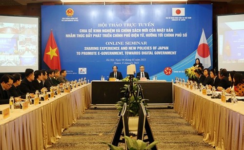 Vietnam consulta experiencias de Japón para desarrollar el gobierno digital - ảnh 1
