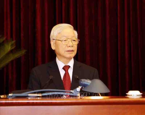 Comienza el tercer Pleno del Comité Central del Partido Comunista de Vietnam, XIII mandato - ảnh 1