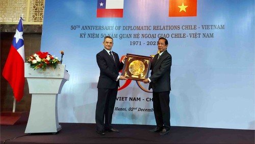 Conmemoración de los 50 años de las relaciones diplomáticas Vietnam-Chile - ảnh 1