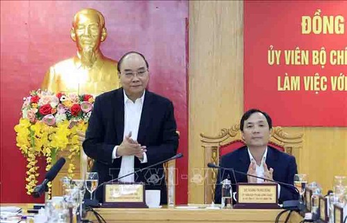 El jefe de Estado continúa su visita de trabajo en Ha Tinh - ảnh 1