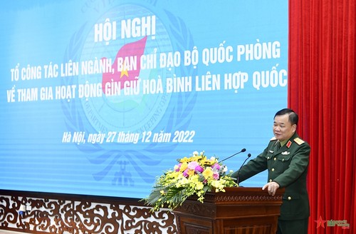 Aportes activos de Vietnam a operaciones de mantenimiento de la paz en 2022 - ảnh 1