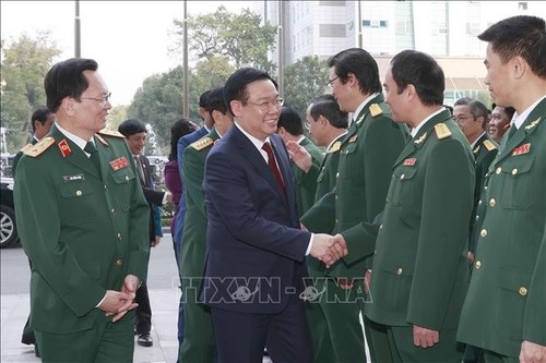 El presidente de la Asamblea Nacional visita el Hospital Militar Central 108 - ảnh 1
