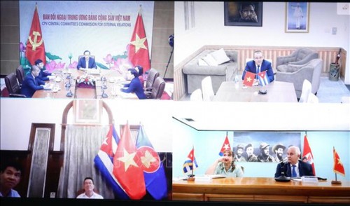 Partidos Comunistas de Vietnam y Cuba fortalecen cooperación para el desarrollo nacional - ảnh 1